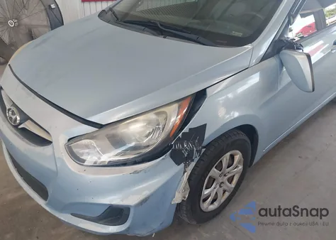 2012 Hyundai Accent Gs z USA, uszkodzony, nr VIN KMHCT5AEXCU040770